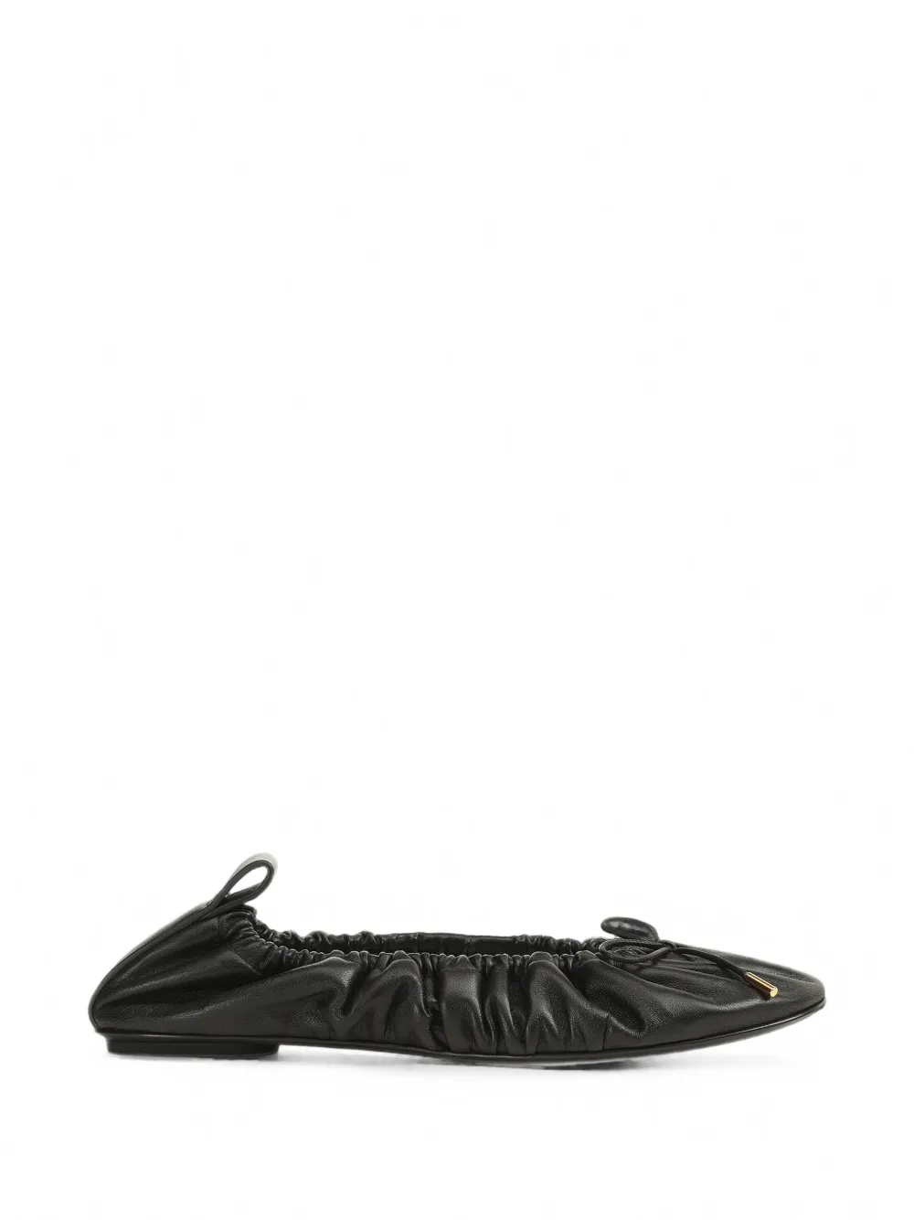 Sergio Rossi Plisse' ballet flats - Nero