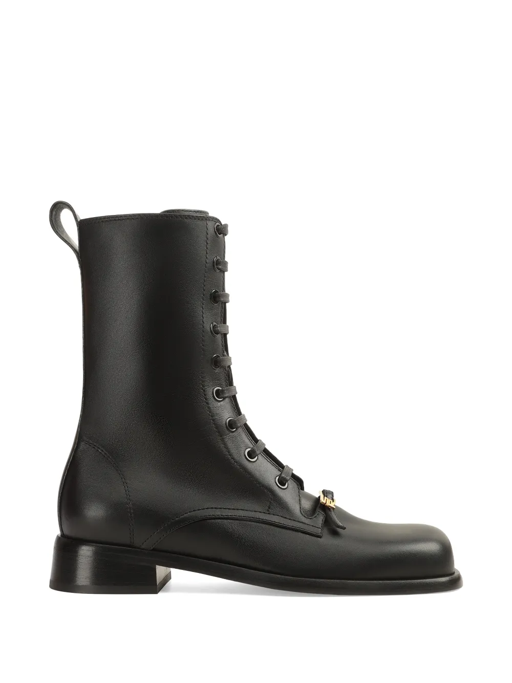 Sergio Rossi bottines Maeven en cuir - Noir Sergio Rossi bottines Maeven en cuir - Noir