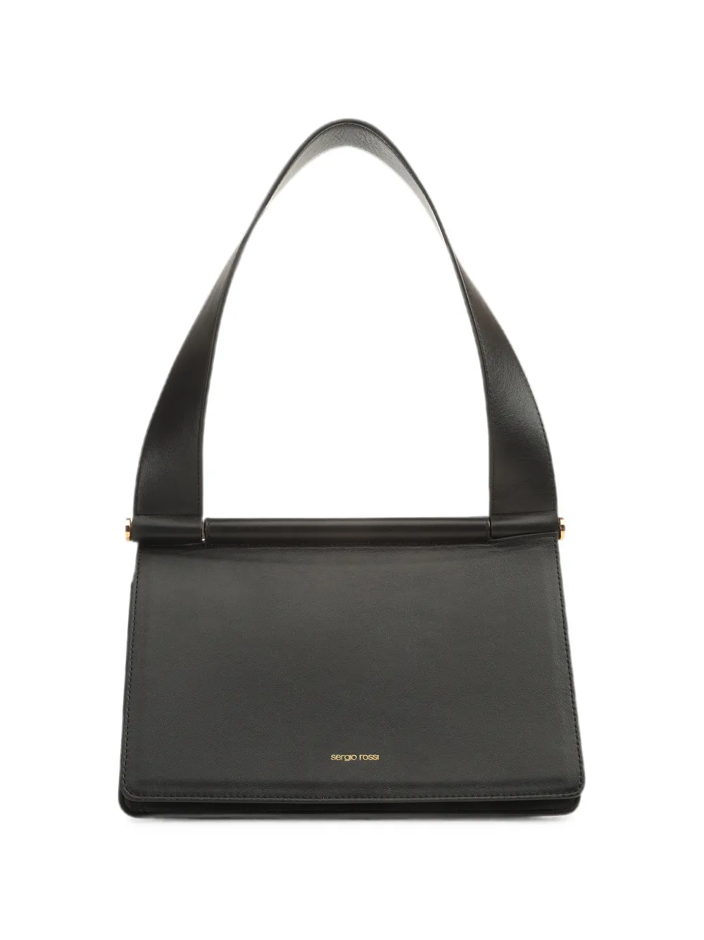 Sergio Rossi Borsa a spalla Arbor in pelle - Nero