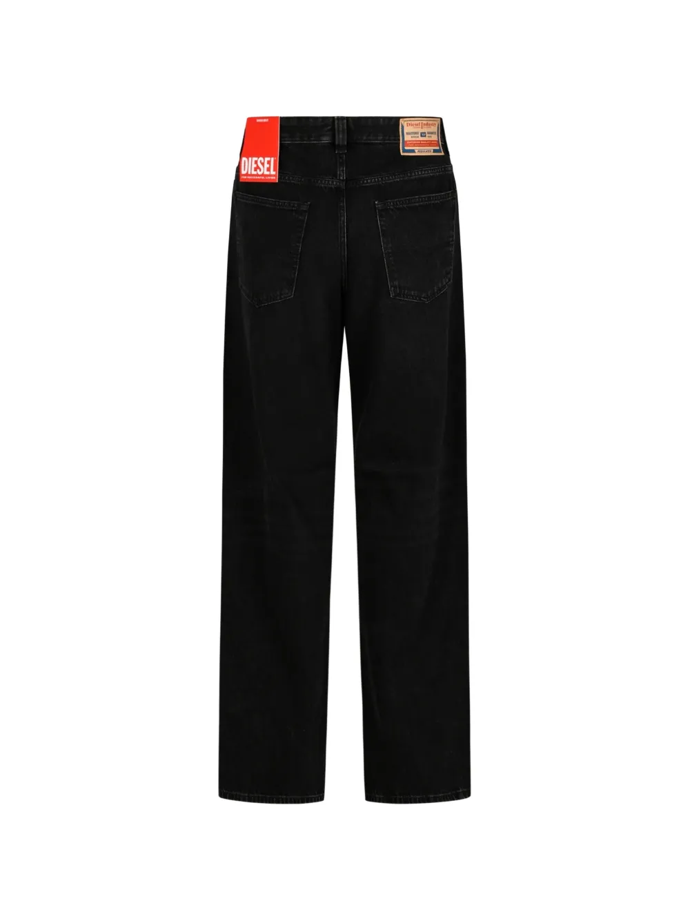 Diesel Straight jeans Zwart