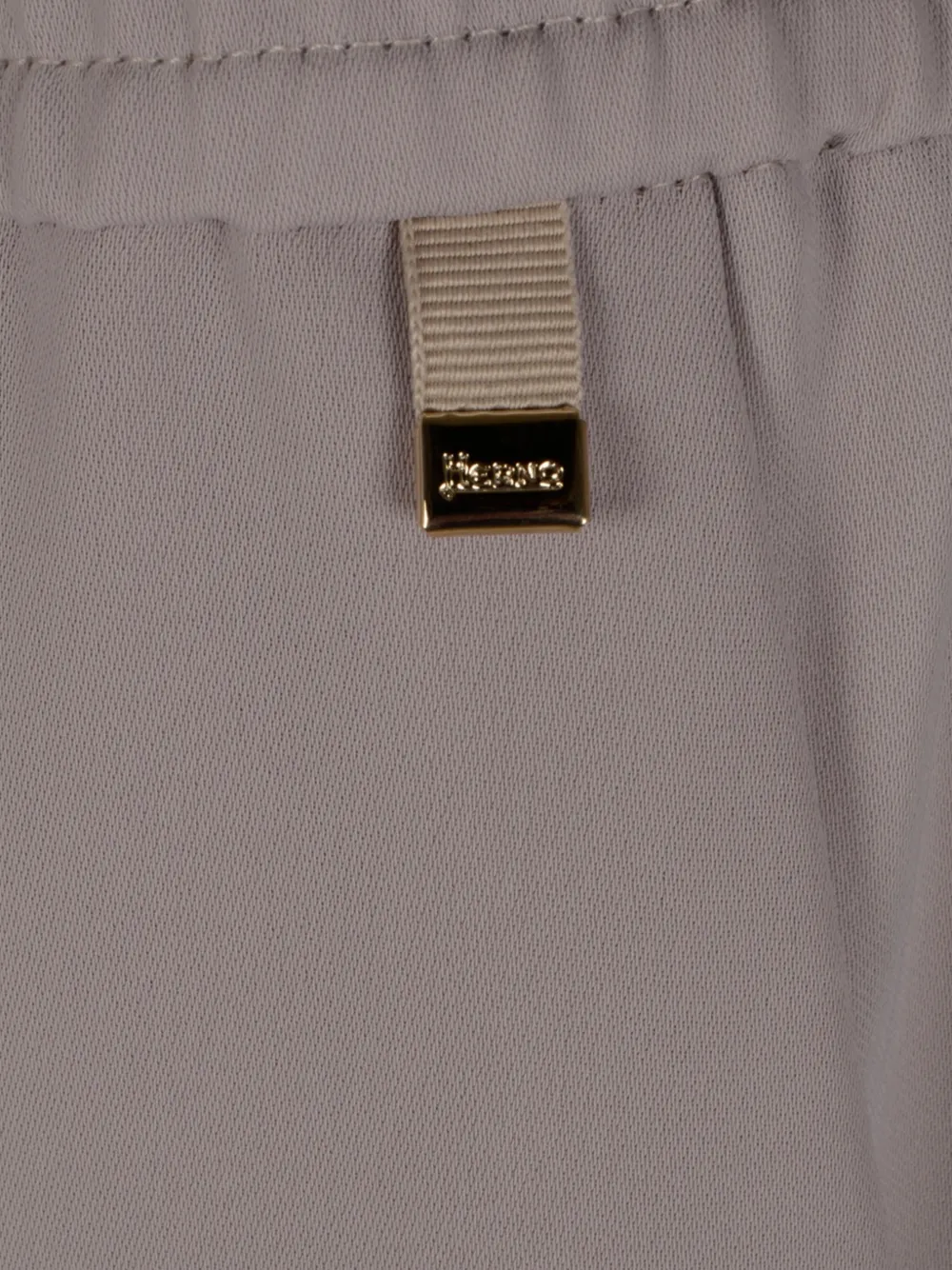 Herno Broek met trekkoordtaille Grijs