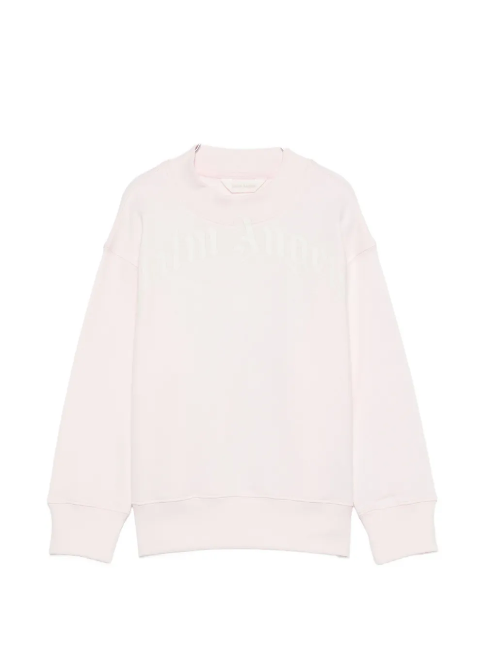 Palm Angels Kids logo-print sweatshirt - Rosa