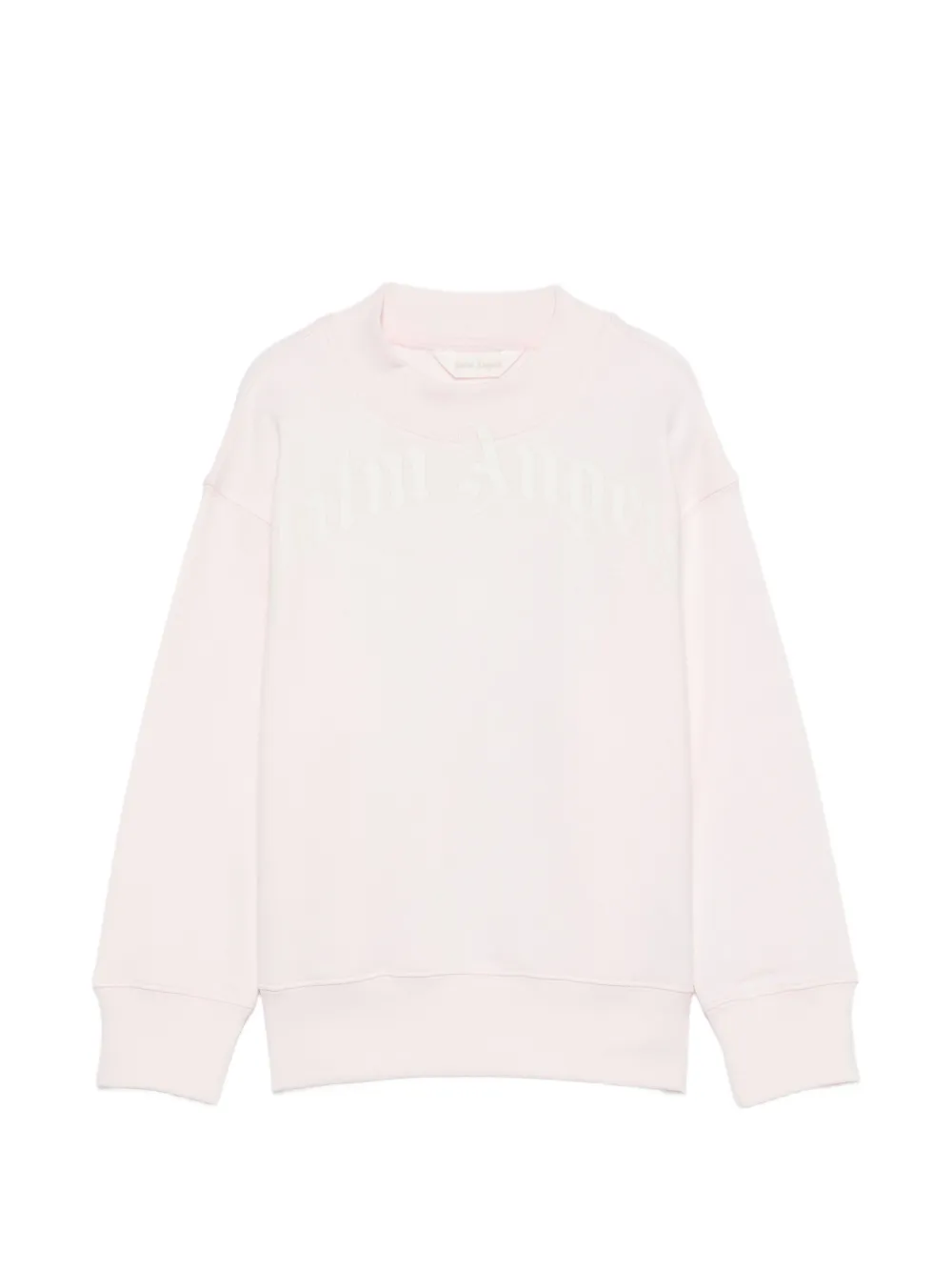 Palm Angels Kids logo-print sweatshirt - Rosa