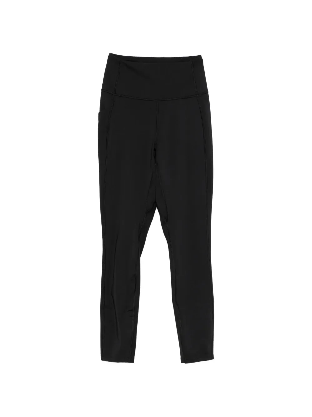 Calvin Klein logo-print high-waisted leggings - Schwarz