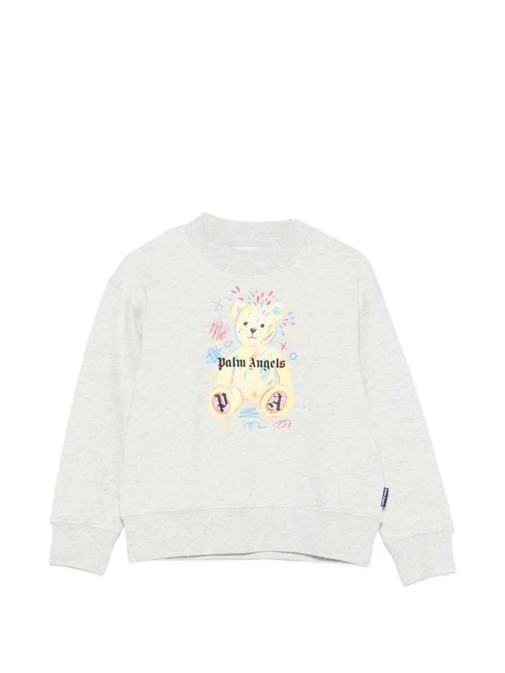 Palm Angels Kids long-sleeves sweatshirt - Grigio