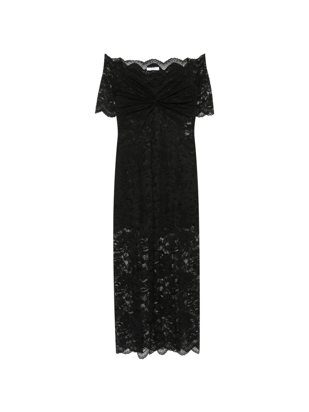 Rabanne Abito lungo con spalle scoperte - Nero
