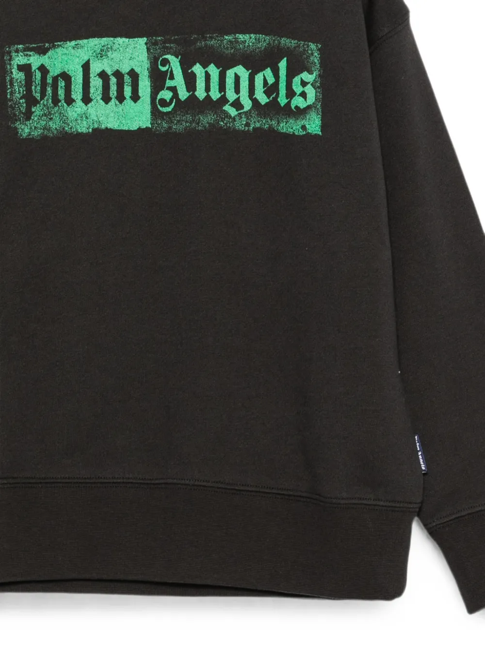 Palm Angels Kids Sweater met logoprint Zwart