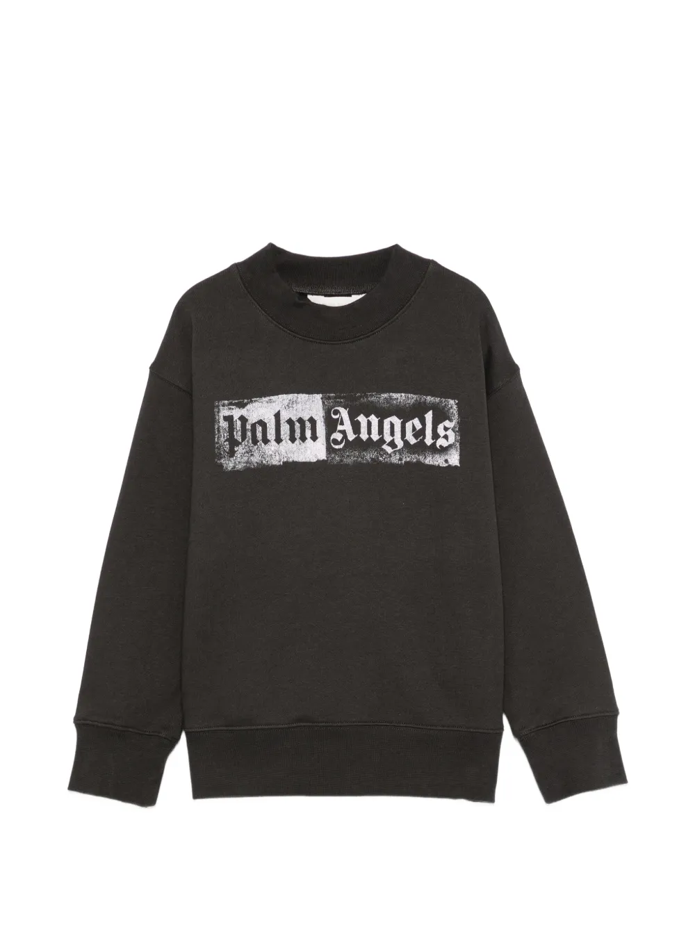 Palm Angels Kids Sweater met logoprint Zwart
