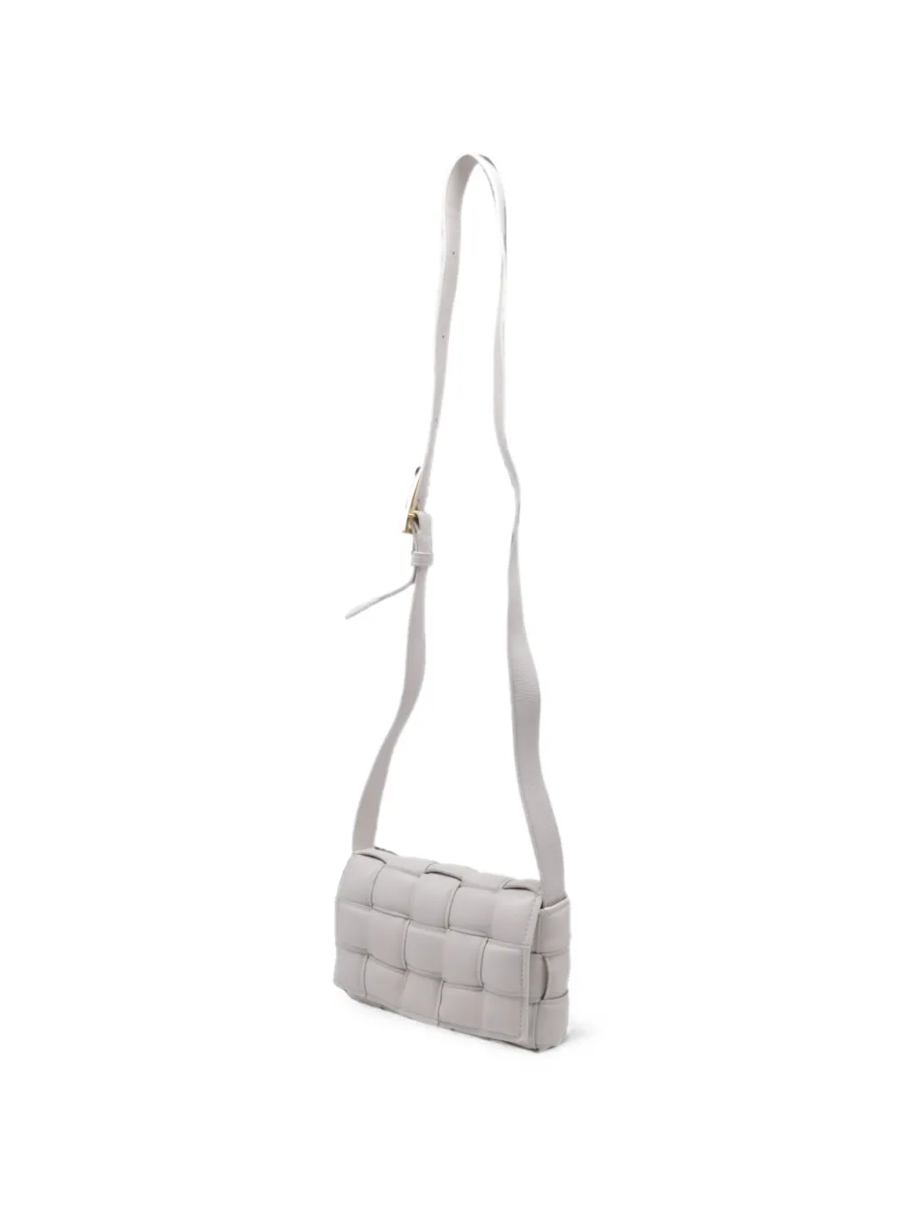 Bottega Veneta Pre-Owned Cassette Intreccio shoulder bag - Weiß