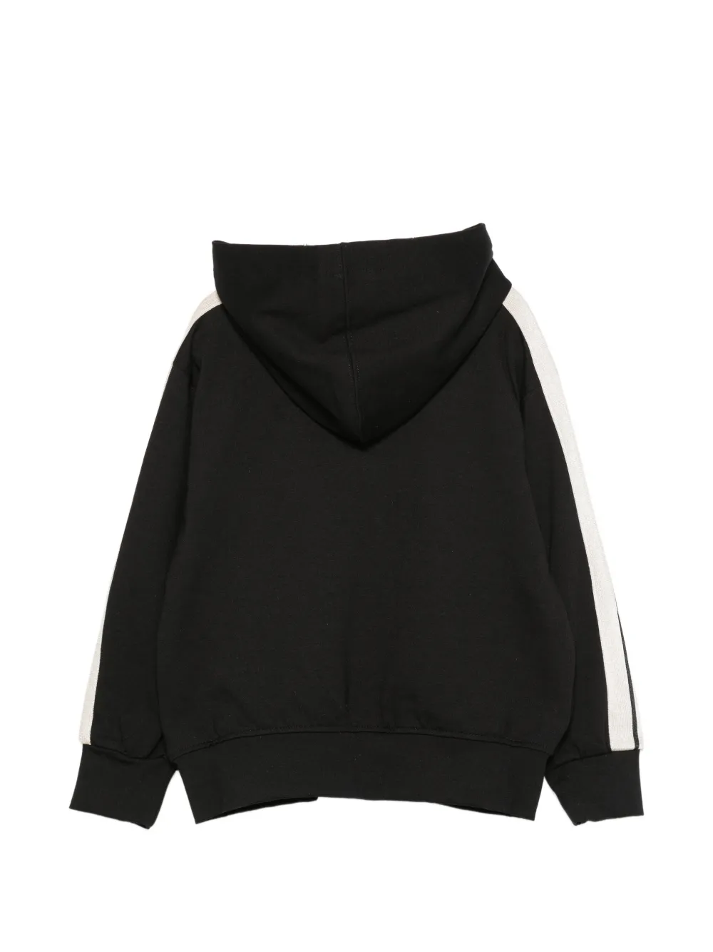 Palm Angels Kids Hoodie met logoprint Zwart