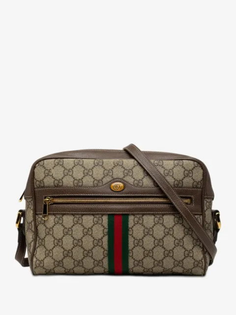 Gucci Pre-Owned 2016-2026 GG Supreme Ophidia crossbody bag