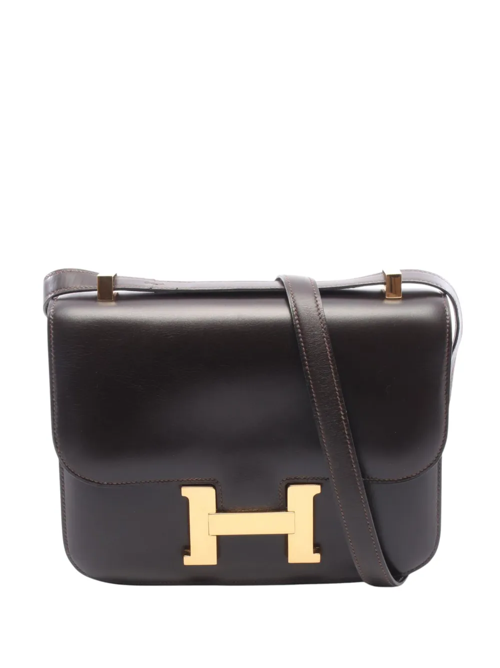 Hermès Pre-Owned 1980 Box Calf Constance 23 crossbody bag - Schwarz
