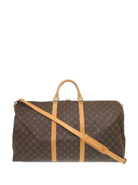 Louis Vuitton Pre-Owned 1997 Keepall Bandouliere 60 reistas met monogram