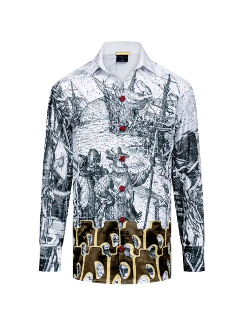 Lugo Lugo chemise Espejos x Oro