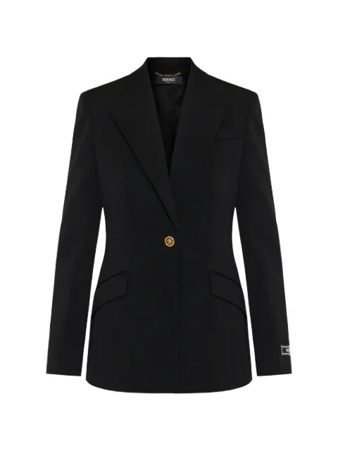 Versace stretch-wool blazer