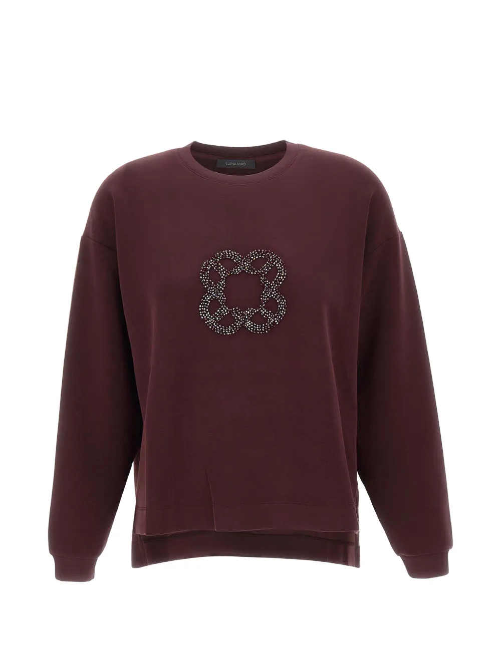 ELENA MIRÒ long-sleeves sweatshirt - Rot