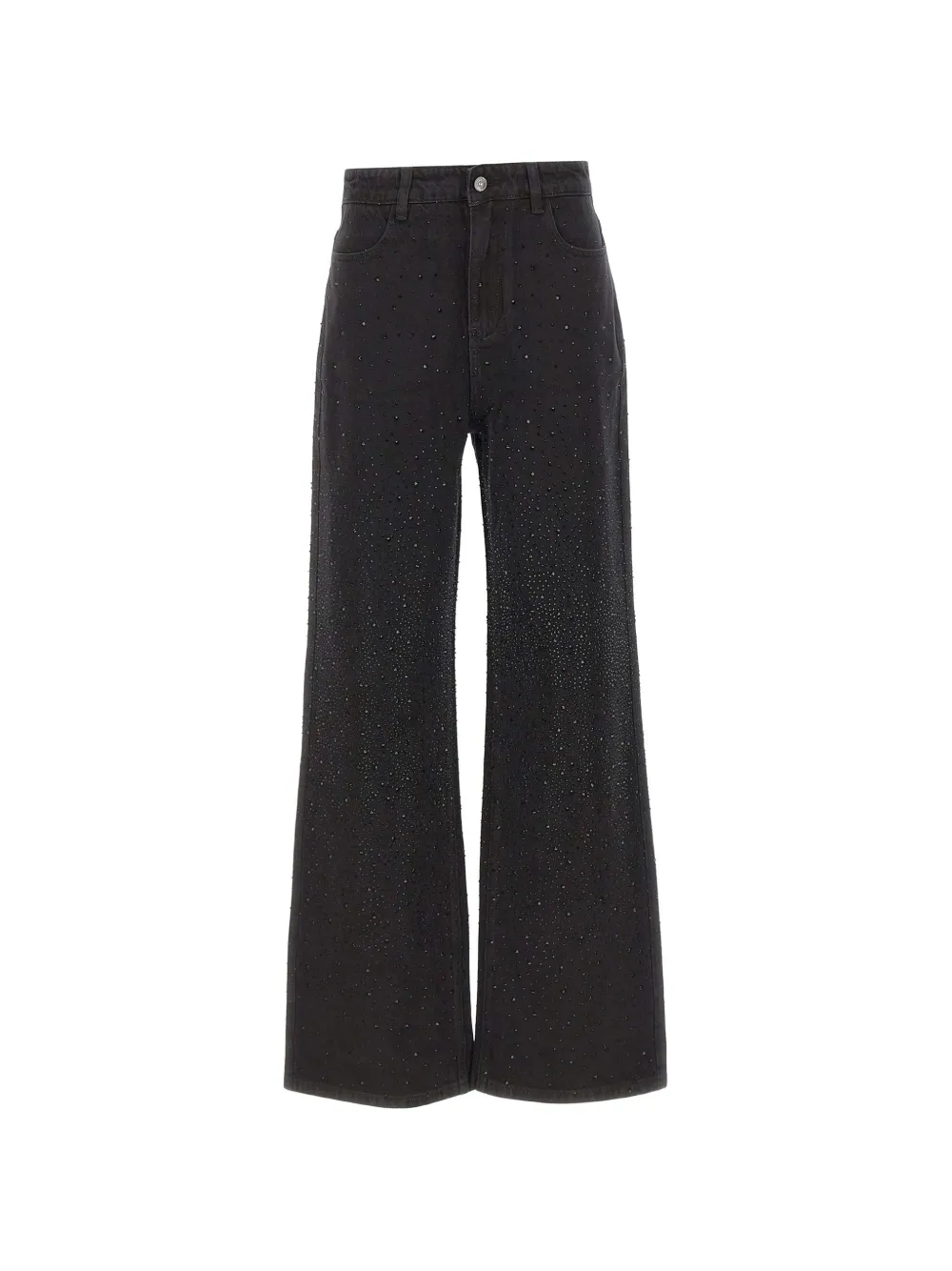 TWENTY FOURHAITCH Anser rhinestone-embellished jeans - Schwarz