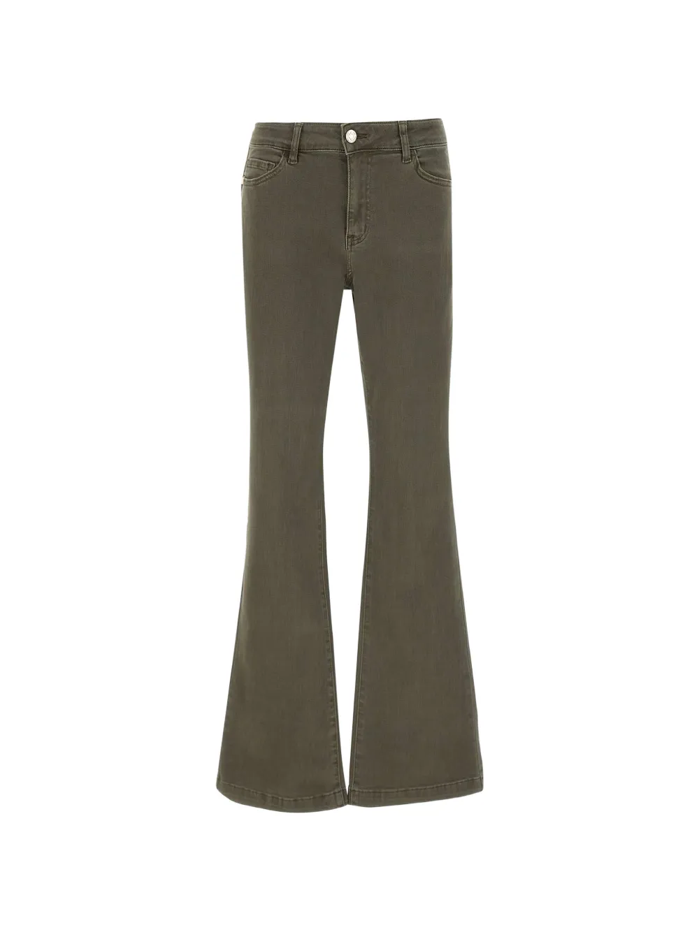 ELENA MIRÒ flare fitted jeans - Grün