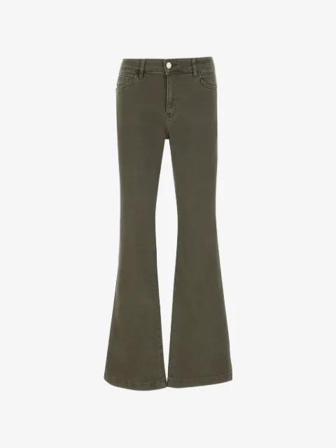 ELENA MIRÒ flare fitted jeans
