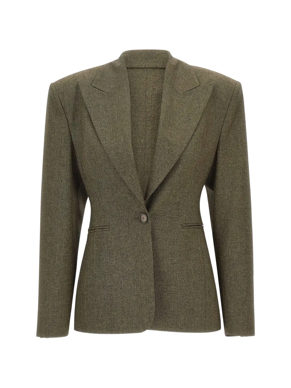 THE ANDAMANE Toni peak-lapel blazer - Grün