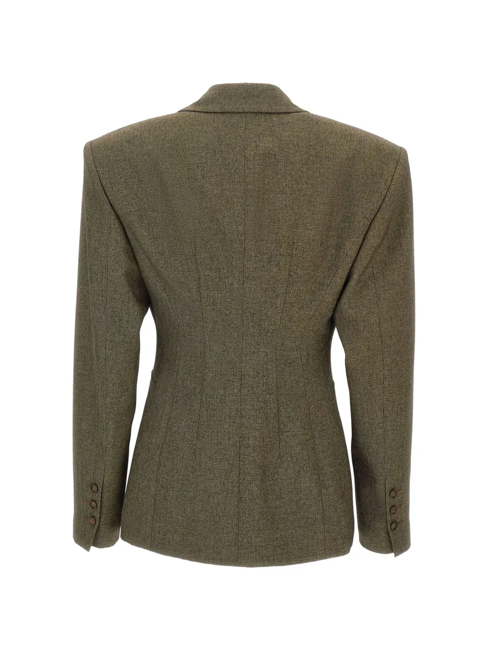 THE ANDAMANE Toni blazer met puntige revers Groen