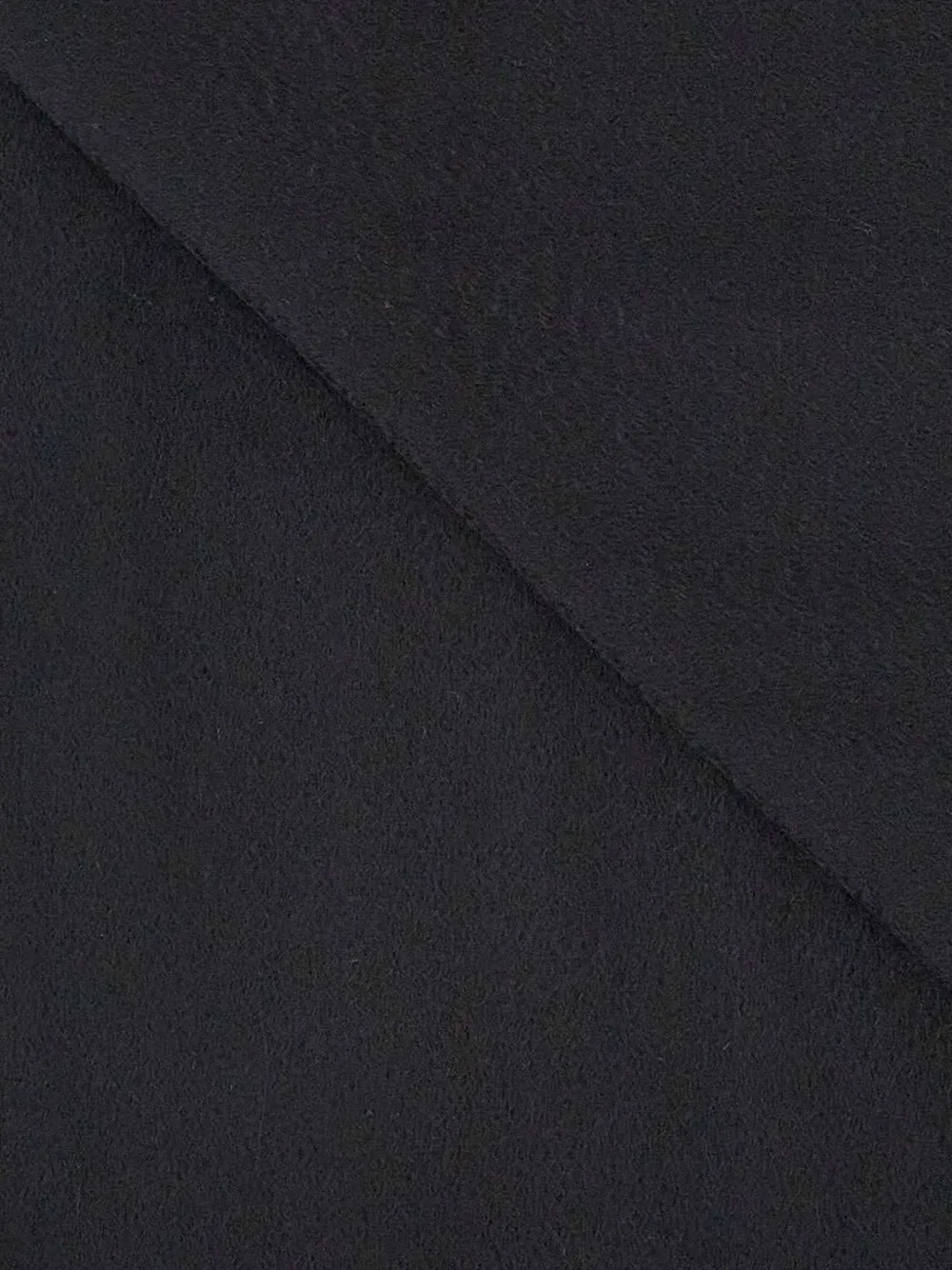 Max Mara Kasjmier stola met geborduurd monogram Zwart