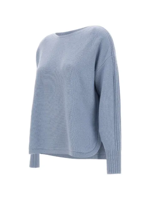 ELENA MIRÒ ribbed-detail wool sweater