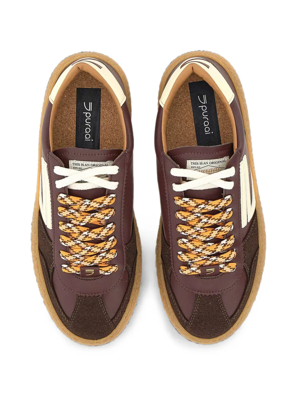 Puraai 1.01 Vintage sneakers Bruin