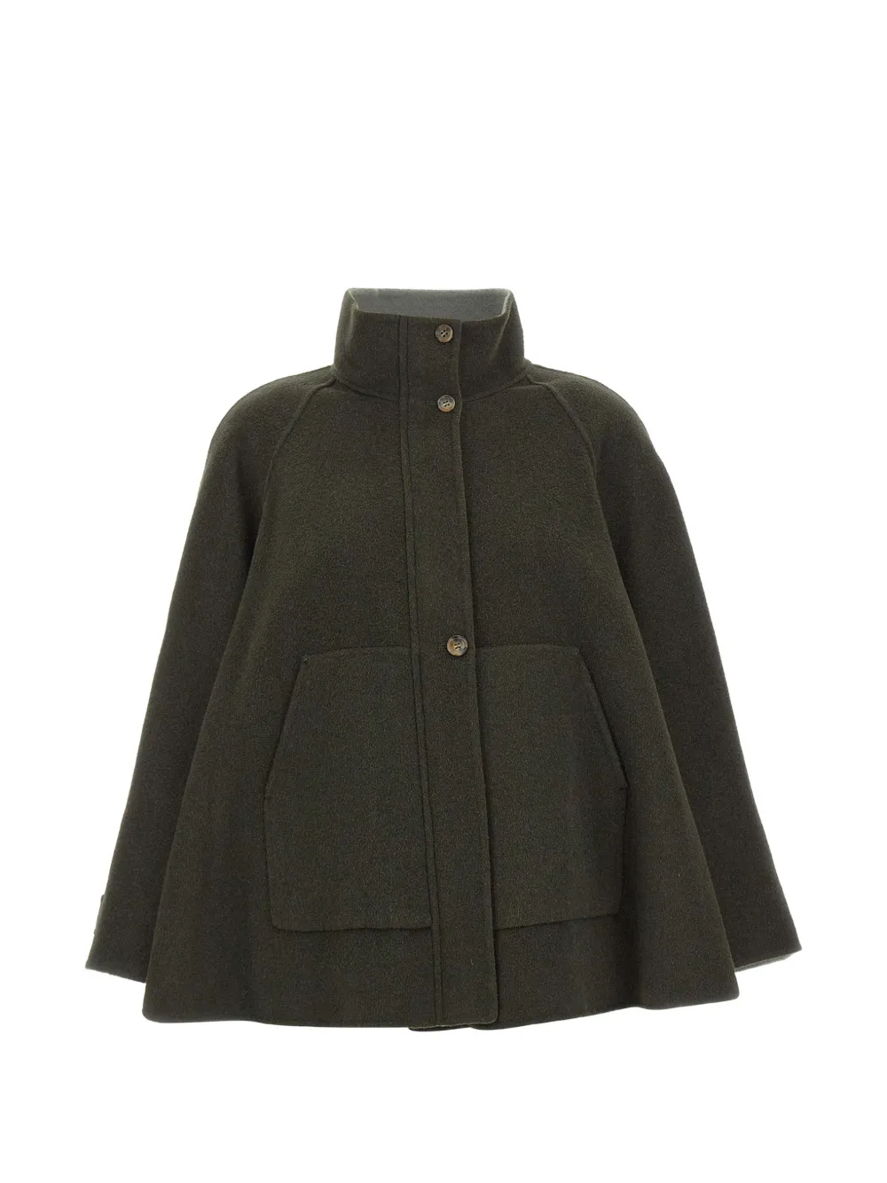 ELENA MIRÒ flared side-slit jacket