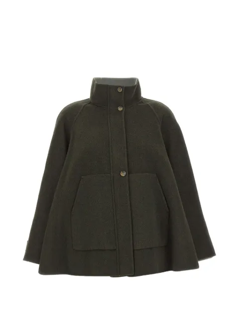 ELENA MIRÒ flared side-slit jacket