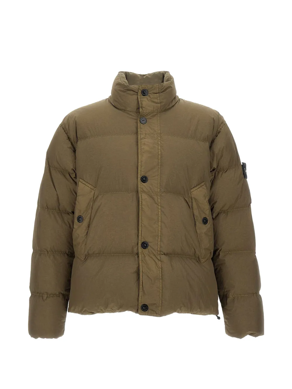 Stone Island 4100109 crinkle reps NY down jacket with wind resistance and anti-drop - Braun