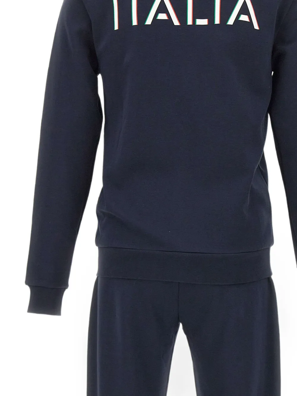 Ea7 Emporio Armani Trainingspak met logoband Blauw