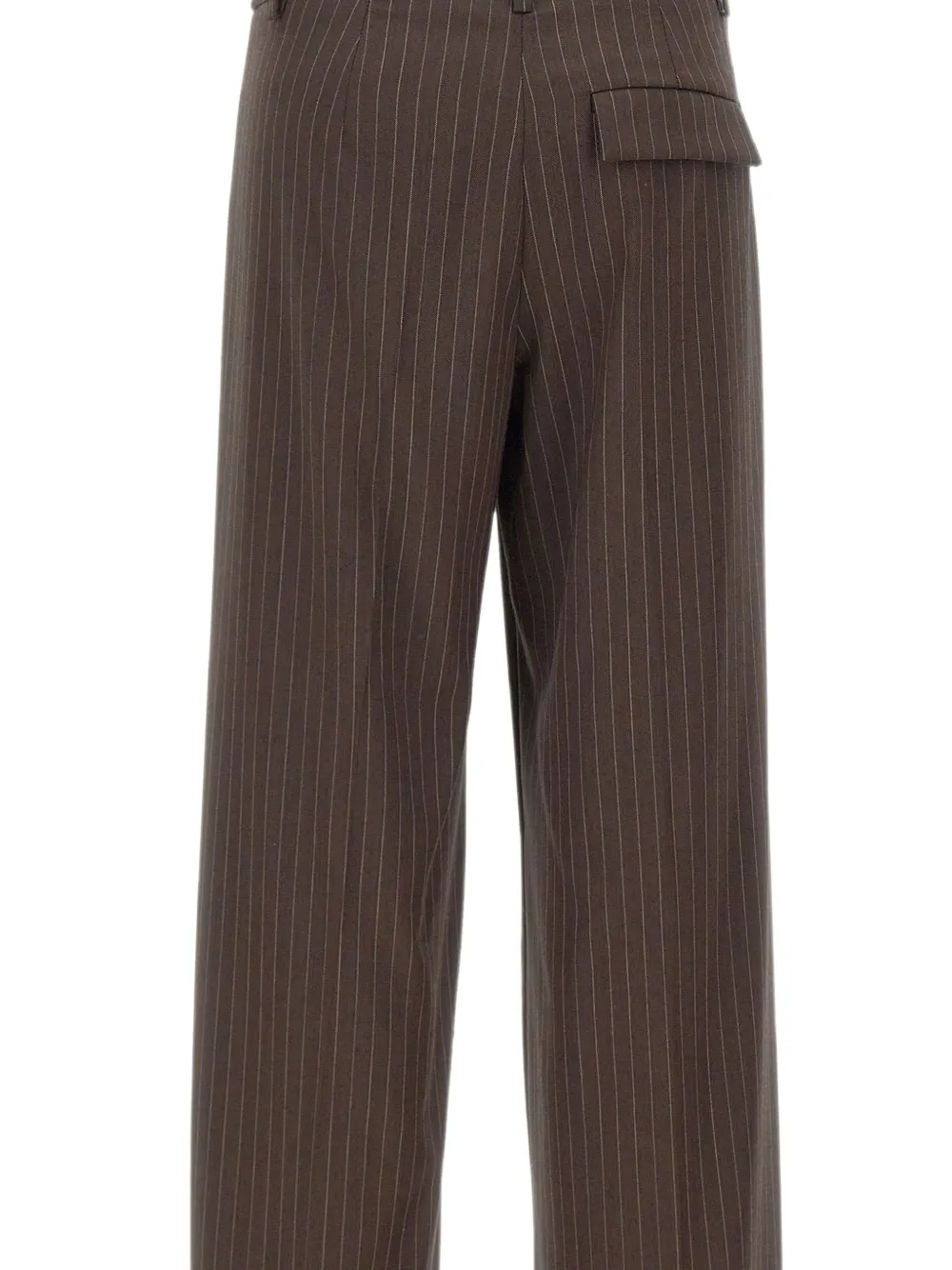 Marella pinstripe trousers Bruin