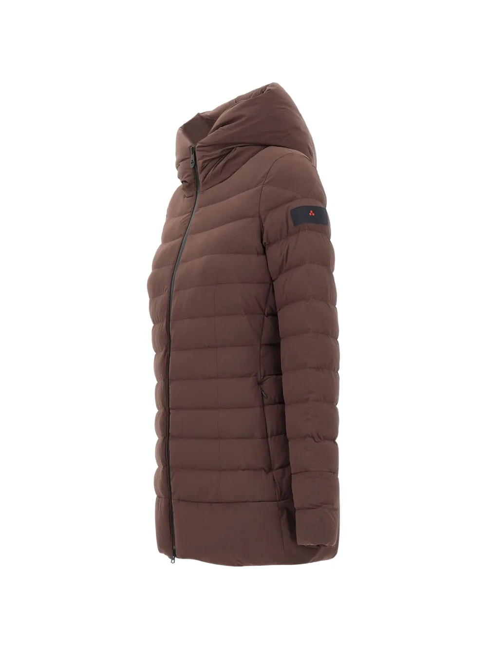 Peuterey Campbell donsjack met capuchon Bruin