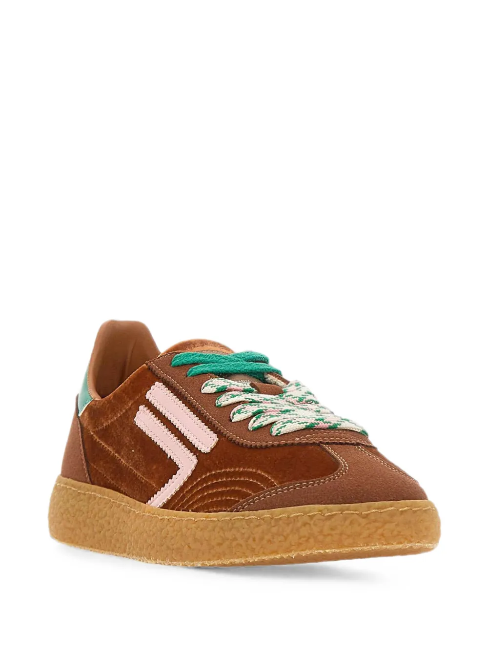 Puraai 6.01 XS sneakers met fluwelen effect Bruin
