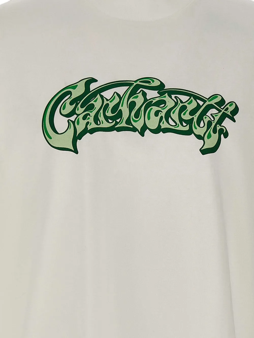 Carhartt WIP S S Booger T-shirt Wit