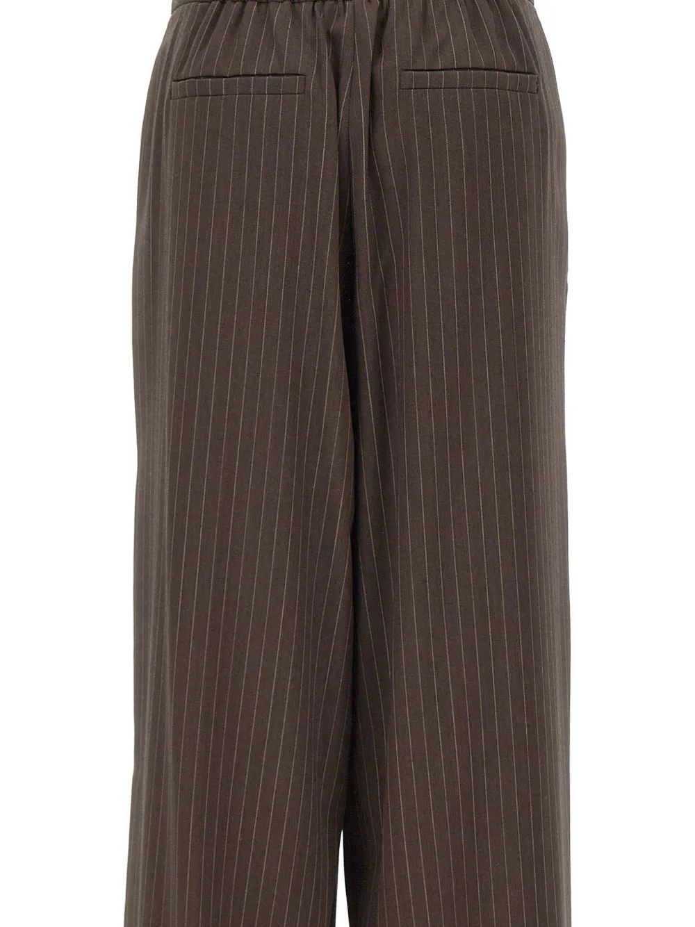 Marella pinstripe-pattern palazzo pants Bruin