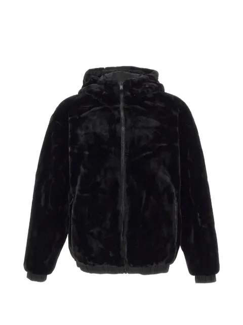 Moose Knuckles Borden Mono Bunny faux-fur jacket