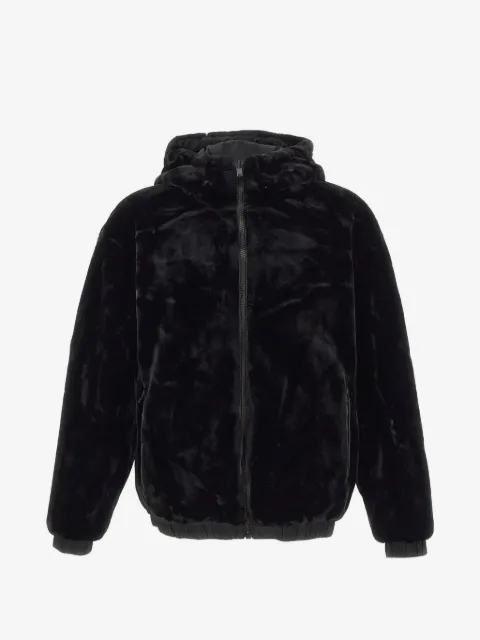 Moose Knuckles Borden Mono Bunny faux-fur jacket