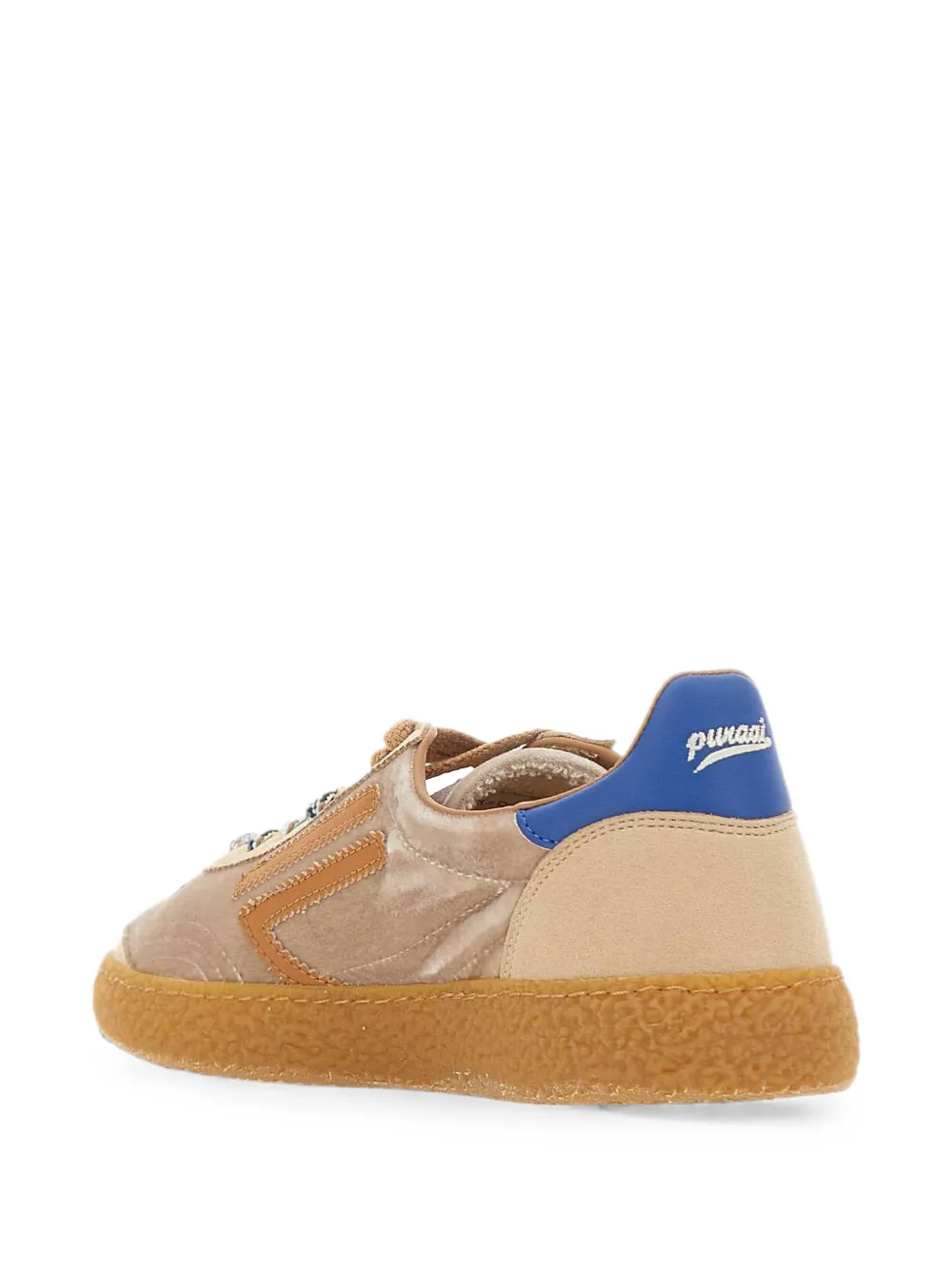 Puraai 6.01 XS sneakers met fluwelen effect Beige