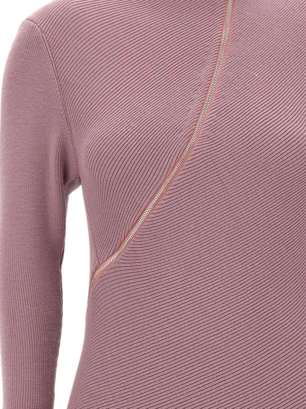 The Attico Paarse trui Roze