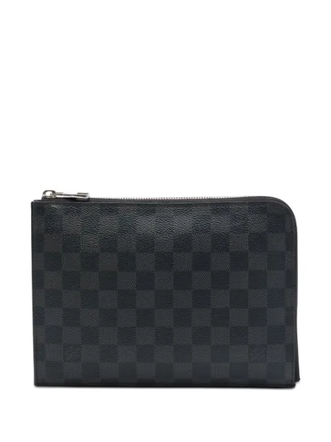Louis Vuitton Pre-Owned 2016 Damier Graphite Pochette Jour PM clutch bag