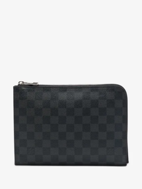 Louis Vuitton Pre-Owned 2016 Damier Graphite Pochette Jour PM clutch bag