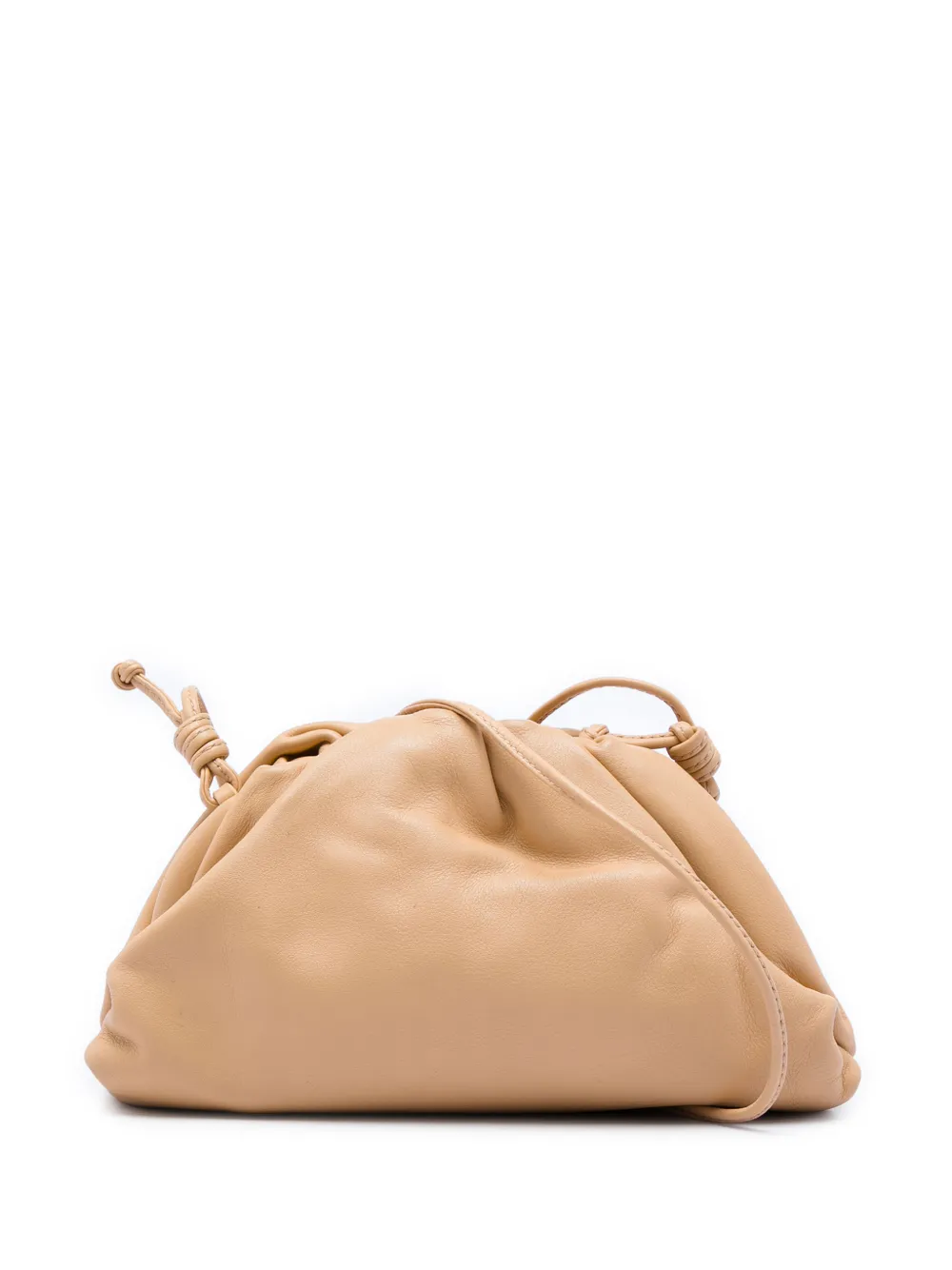 Bottega Veneta Pre-Owned 2012-2026 Lambskin The Mini Pouch crossbody bag - Braun