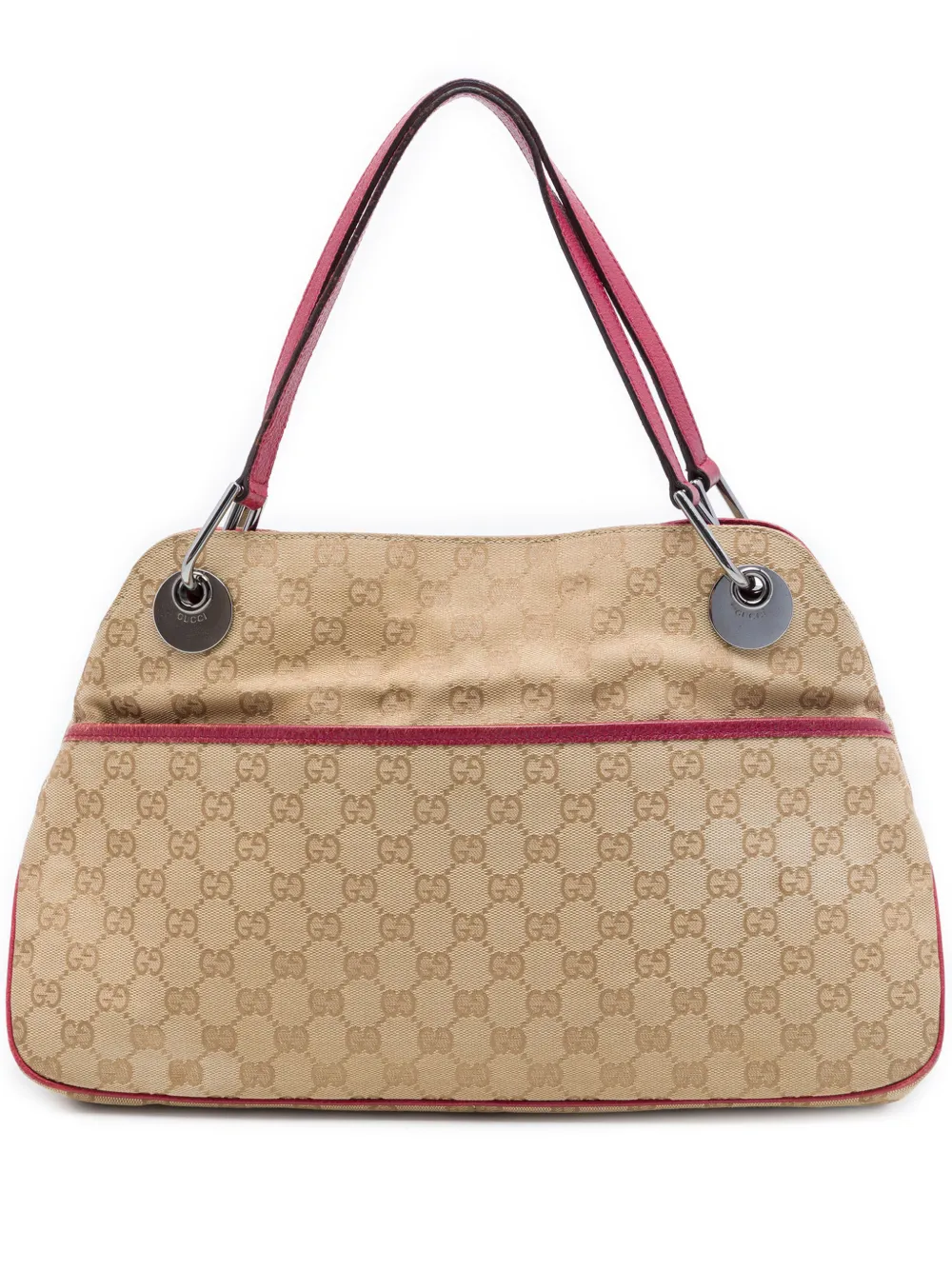 Gucci Pre-Owned 2000-2015 GG Canvas Eclipse shoulder bag - Rosso