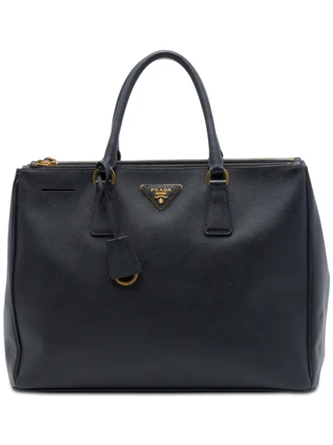Prada Pre-Owned 2021-2026 Large Saffiano Lux Galleria Double Zip tote bag