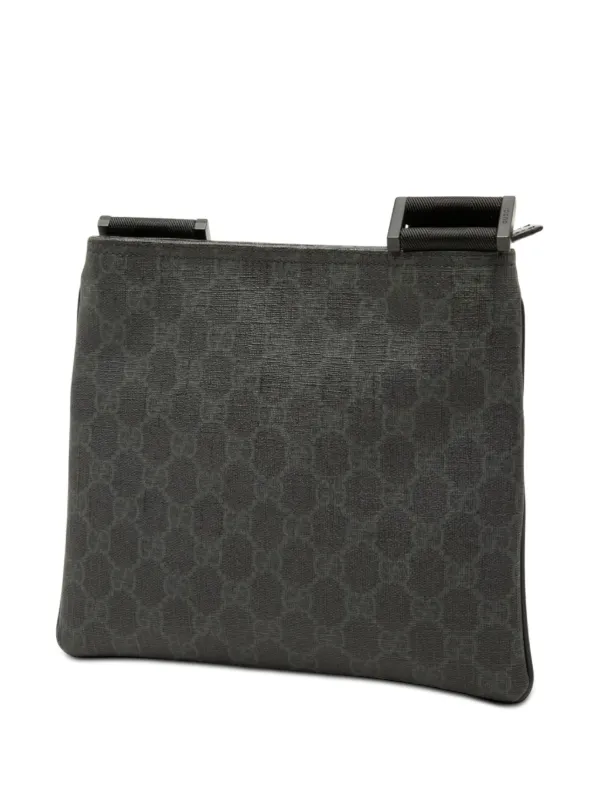 Gucci Pre-Owned 2000-2015 GGスプリーム ショルダーバッグ | ブラック 