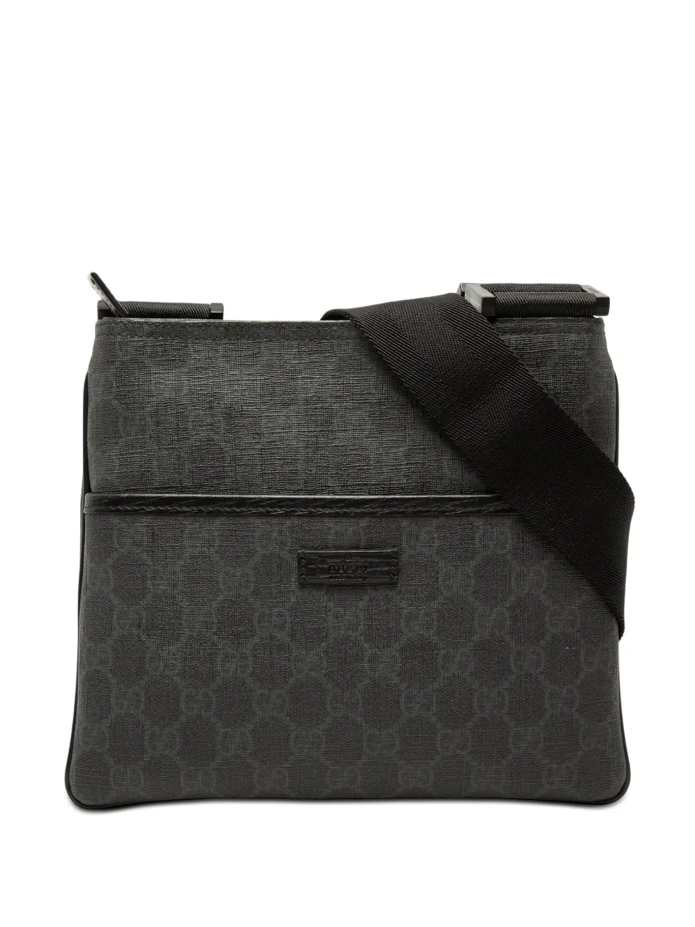 Gucci Pre-Owned 2000-2015 GG Supreme crossbody bag - Nero