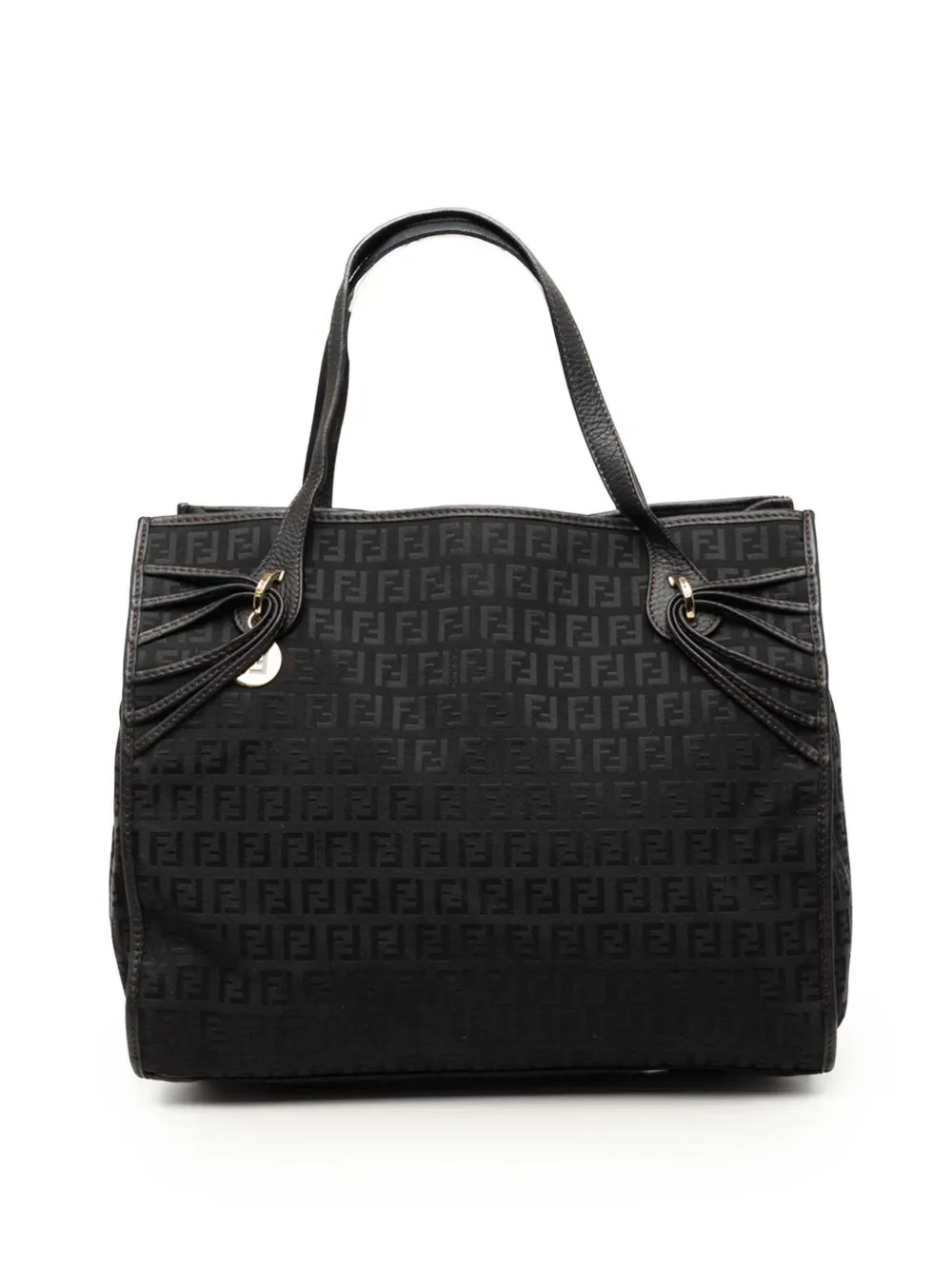 Fendi Pre-Owned 2000-2010 Zucchino Canvas tote bag - Nero