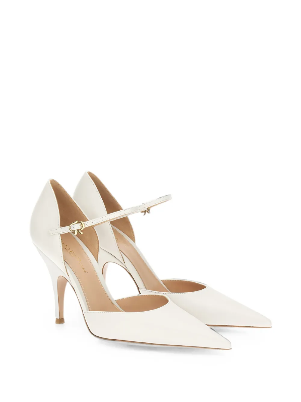 Gianvito Rossi Sofia d'Orsay pumps Wit